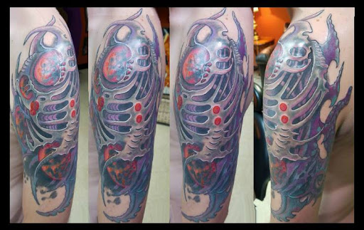 Explore memento mori tattoo ideas, creative tattoo ideas in Portsmouth, available at River City Tattoos