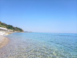 Foto von Spiaggia del Promontorio Dannunziano wilde gegend