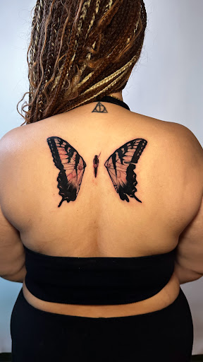 Explore cover up tattoo ideas male chest, creative tattoo ideas in New York, available at In Due Time Tattoo