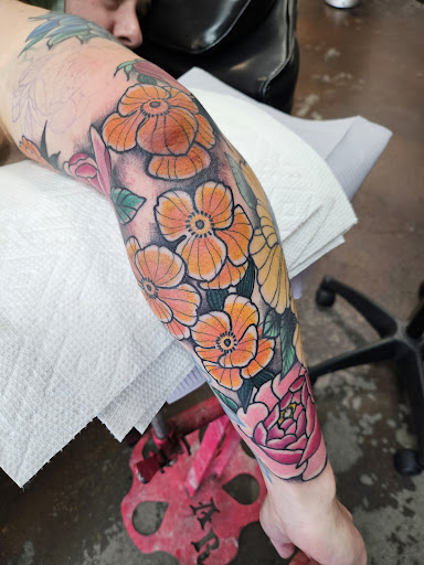 Explore sealife tattoo ideas, creative tattoo ideas in Fort Worth, available at Royal 1 Tattoos