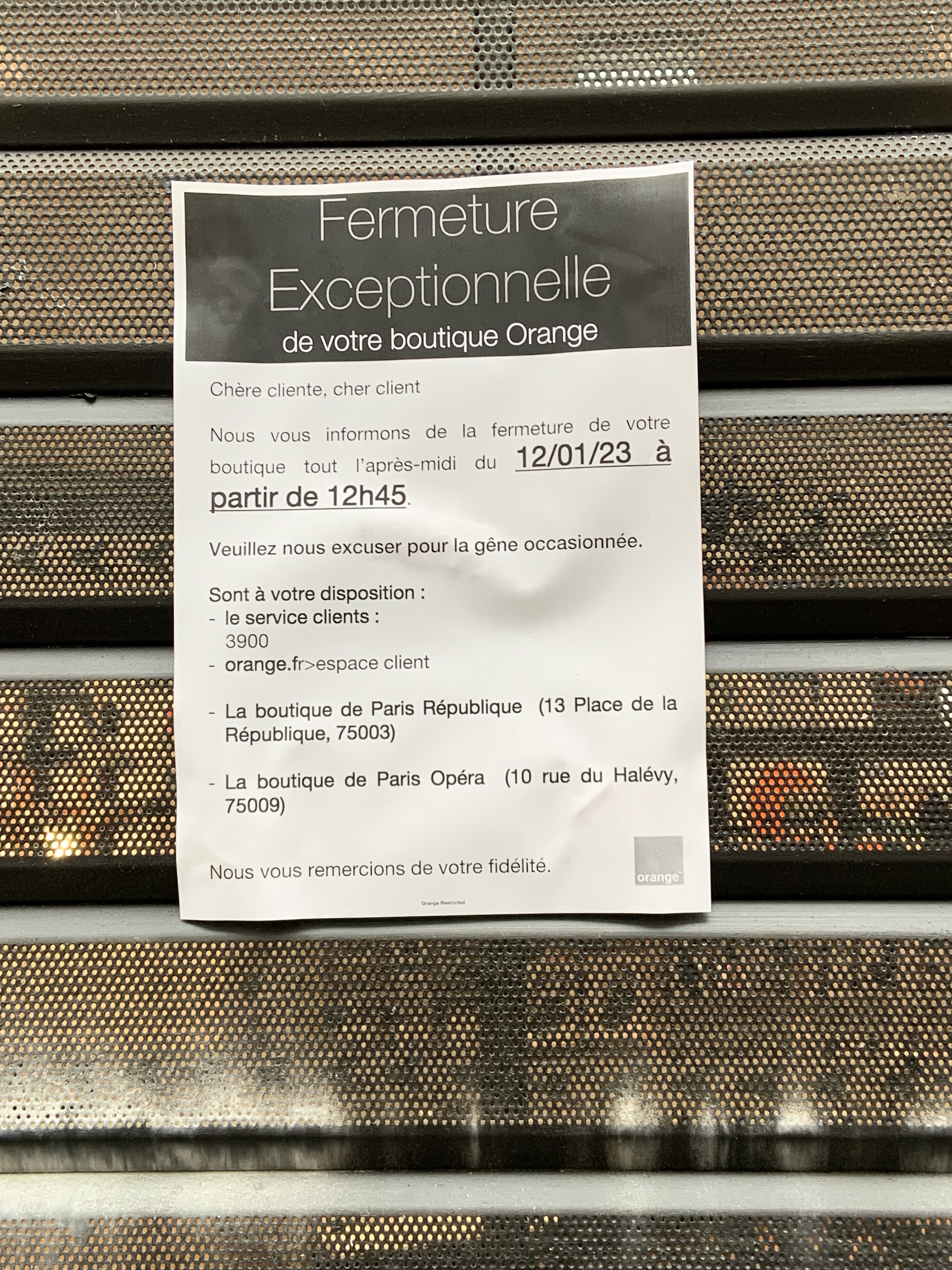 Photo n° 1 de l'avis de Singing.l fait le 12/01/2023 à 17:37
