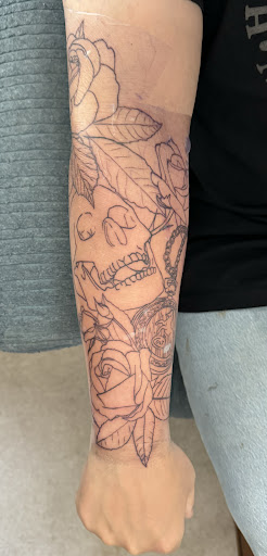 Explore mother and son matching tattoos ideas, creative tattoo ideas in Towson, available at Layer 3 Collective