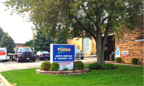 Auto Repair Shop «Tinley Auto Repair & Towing, Inc.», reviews and photos, 17600 Duvan Dr, Tinley Park, IL 60477, USA