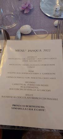 Taverna à Belluno menu