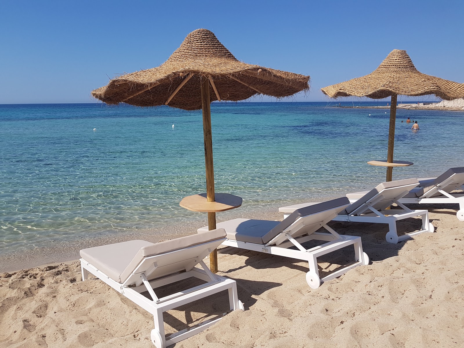 Valokuva Spiaggia del Porto Cesareoista. sijaitsee luonnonalueella