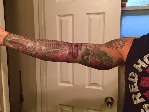 Explore heart surgery tattoo ideas, creative tattoo ideas in Clearwater, available at Foolish Pride 2 Tattoo Co.