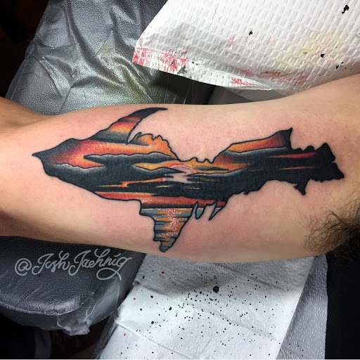 Explore mother of 4 tattoo ideas, creative tattoo ideas in Houghton, available at Bramble & Stag Tattoo Parlour