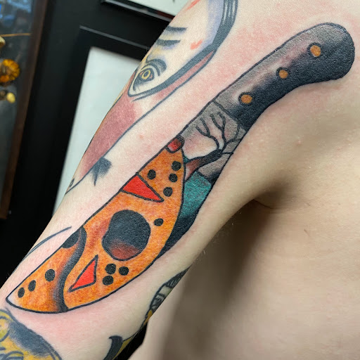 Explore october birthday tattoo ideas, creative tattoo ideas in Buffalo, available at True Gloom Tattoo Studio