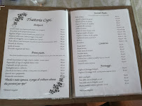 Trattoria Cupi à Magliano in Toscana menu