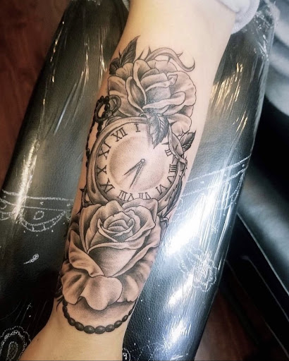Explore medic tattoo ideas, creative tattoo ideas in Brentwood, available at Tinas Tattoos of Brentwood