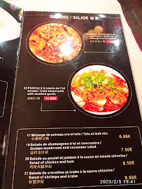 Le Mandarin 大華飯店 à Marseille menu