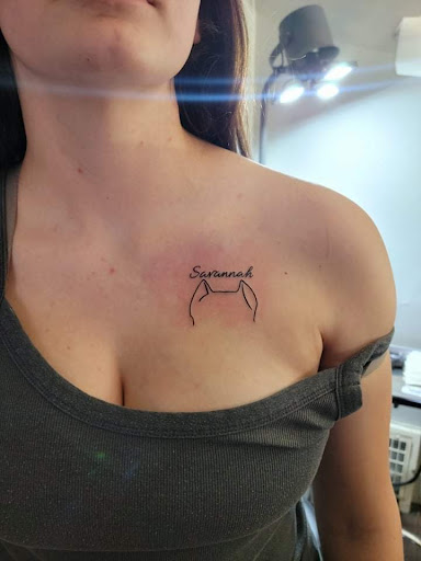 Explore st michael the archangel tattoos ideas, creative tattoo ideas in Warrensburg, available at Altered Visions Tattoo Studio