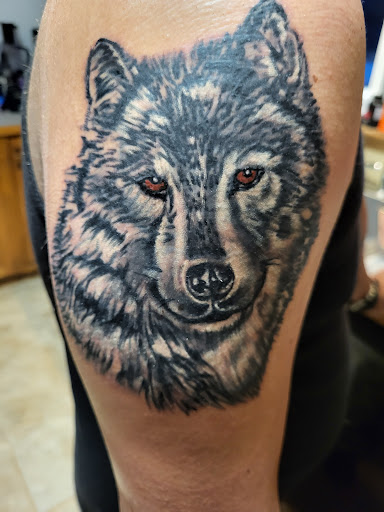 Explore mad max tattoo ideas, creative tattoo ideas in Wenatchee, available at Rebels Tattoo Studio