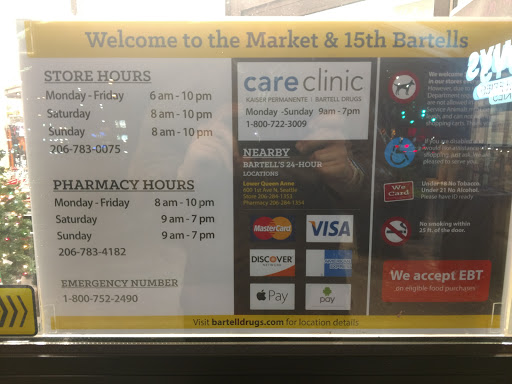 Pharmacy «Bartell Drugs Ballard», reviews and photos, 1500 NW Market St #101, Seattle, WA 98107, USA