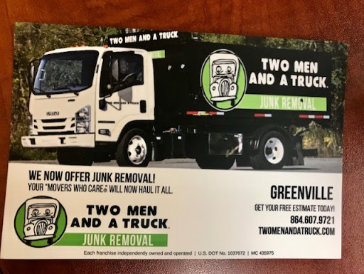 Moving and Storage Service «Two Men and a Truck», reviews and photos, 107 Sandra Ave, Greenville, SC 29611, USA