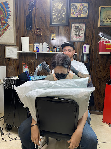 Explore lego tattoo ideas, creative tattoo ideas in Riverside, available at Elizabeth St. Tattoo