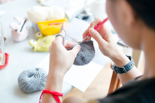 Wool knitting lessons Bangkok