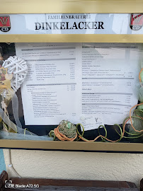 Menu / carte de Mediterraneo By Tsakiris à Stuttgart