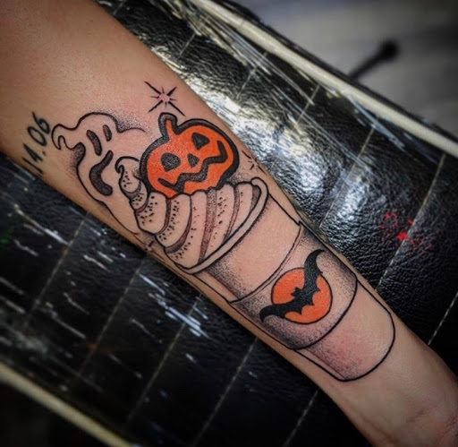 Explore angel numbers tattoo ideas, creative tattoo ideas in Savannah, available at Tramp Art Studios