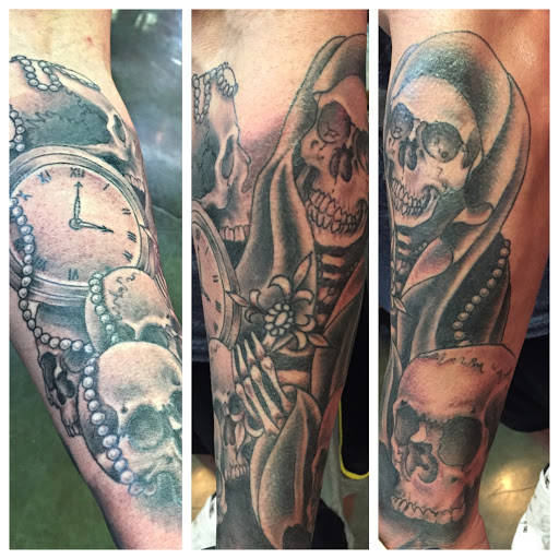 Explore side of wrist tattoo ideas, creative tattoo ideas in Reno, available at Aces Tattoo