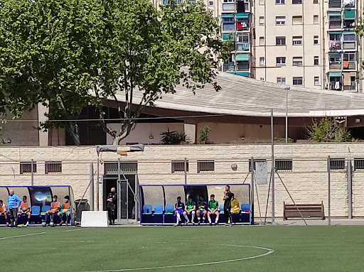 Campo municipal de fútbol Sant Martí Barcelona