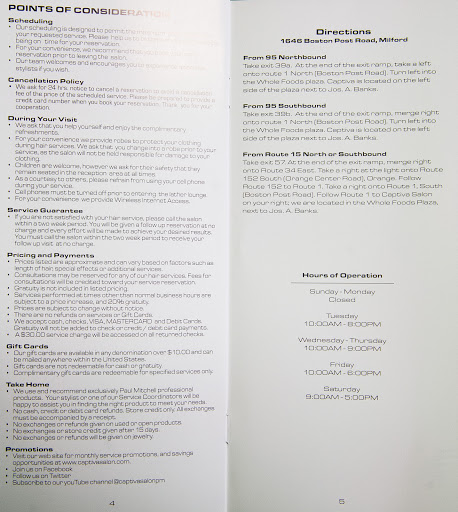 Beauty Salon «Captiva Salon», reviews and photos, 1646 Boston Post Rd, Milford, CT 06460, USA