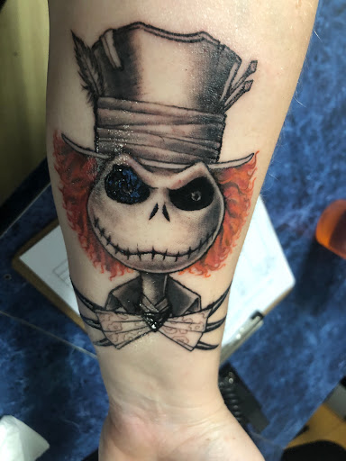Explore death date tattoo ideas, creative tattoo ideas in Providence, available at F.I.N.A.O. Ink Tattoo Company