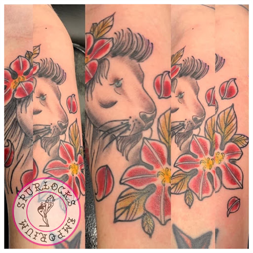 Explore silhouette tattoo ideas, creative tattoo ideas in Muskogee, available at Spurlocks Emporium