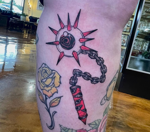 Explore granddaughter tattoo ideas, creative tattoo ideas in Marietta, available at The Queen Bee Tattoo and Piercing Parlour