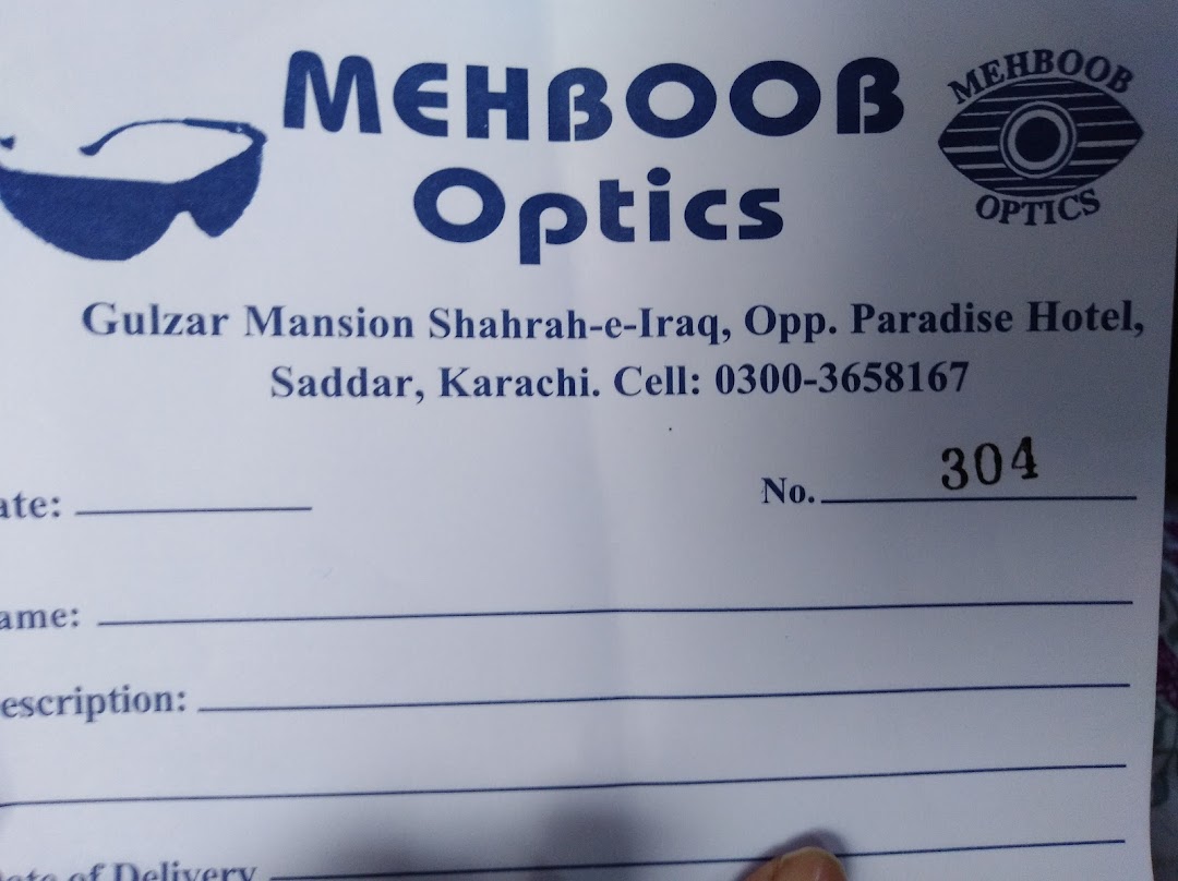 Mehboob Optics