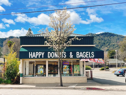 Happy Donut & Bagel, 628 S State St, Ukiah, CA 95482, USA, 
