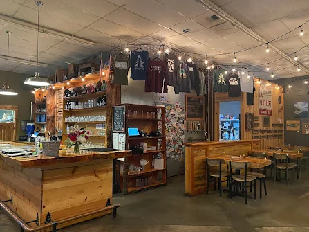 Craft beer at a brewery in Carson Washington