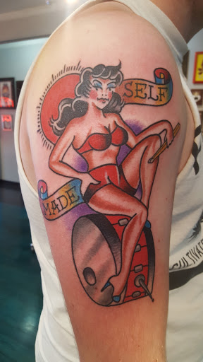 Explore sun tattoo ideas for females, creative tattoo ideas in Reno, available at Aces Tattoo