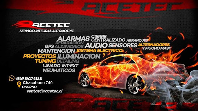 Opiniones de Racetec Servicios Integrales spa en Osorno - Taller de reparación de automóviles