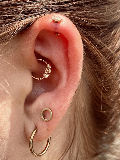 Explore bite me tattoo ideas, creative tattoo ideas in Chattanooga, available at Monarch Fine Jewelry Professional Piercing