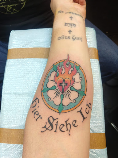 Find best couple tattoo ideas for your next unique tattoo in Saint Petersburg at Foolish Pride Tattoo Co.