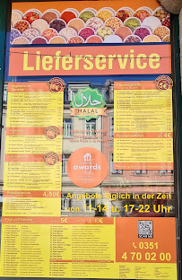 Menu du Bombay Indische Spezialitäten Dresden à Dresden