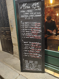 Restaurant français La Citrouille à Paris - menu / carte