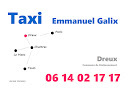 Service de taxi Taxi Emmanuel Galix 28100 Dreux