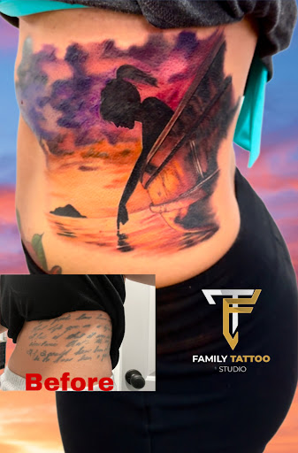 Explore nature tattoo ideas for men, creative tattoo ideas in Katy, available at Family Tattoo Studio