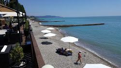 Tsitrusovani beach'in fotoğrafı düz ve uzun ile birlikte