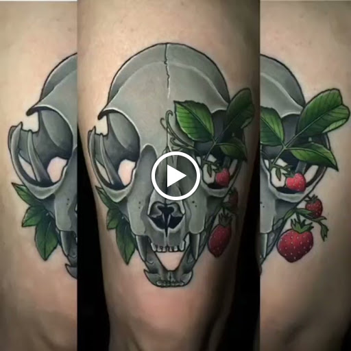 Explore rock n roll tattoo ideas, creative tattoo ideas in Buford, available at Inked Arts Tattoo Studio