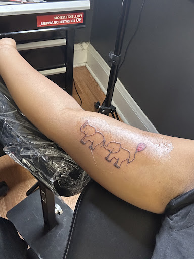 Explore meditation tattoo ideas, creative tattoo ideas in Milwaukee, available at The Skin Museum