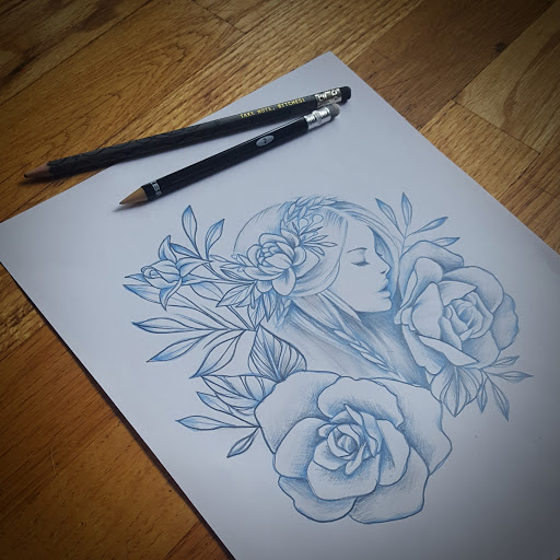 Explore cemetery tattoo ideas, creative tattoo ideas in Hood River, available at Hood River Tattoo