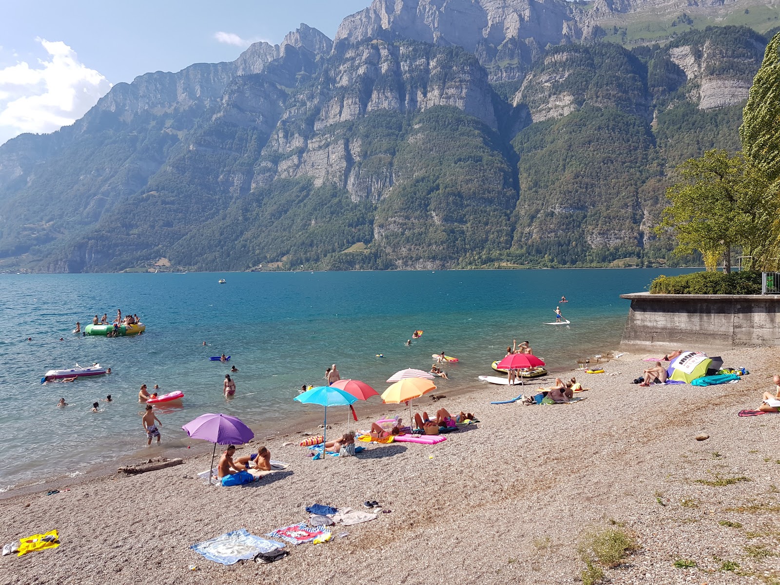 Foto av Badestrand Unterterzen med hög nivå av renlighet