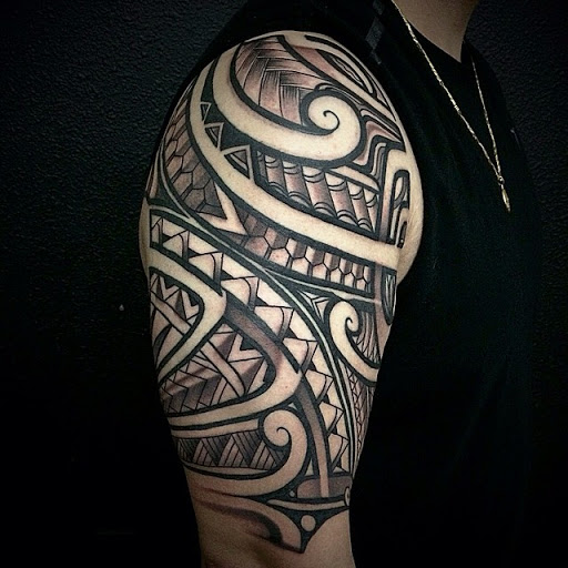 Explore patchwork tattoos ideas, creative tattoo ideas in Fremont, available at Inkies Tattoo Studio