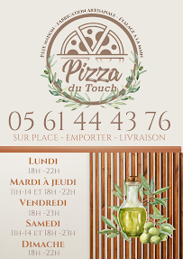 Pizza du Touch à Plaisance-du-Touch menu