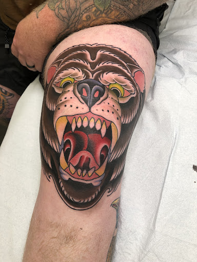 Explore cheek tattoo ideas, creative tattoo ideas in Menomonie, available at Kindhand Tattoo