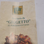 Photo n°1 de l'avis de Umberto.m fait le 11/11/2022 à 22:36 sur le  Giggetto à Rome