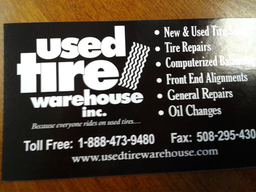 Used Tire Shop «Used Tire Warehouse, Inc.», reviews and photos, 4 Thatcher Ln, Wareham, MA 02571, USA